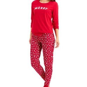 Family Pajamas Women's Printed Pajamas Large